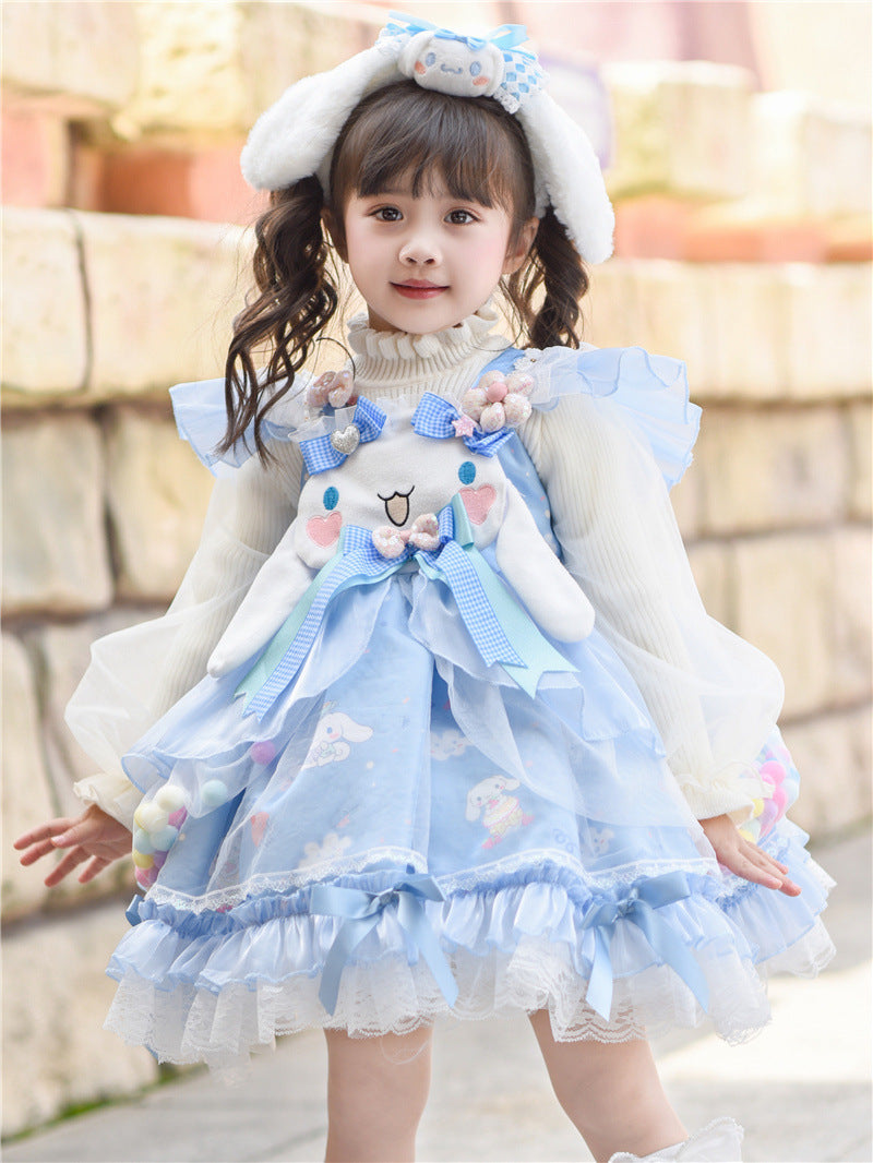 Girls Cinnamoroll Lace Dress