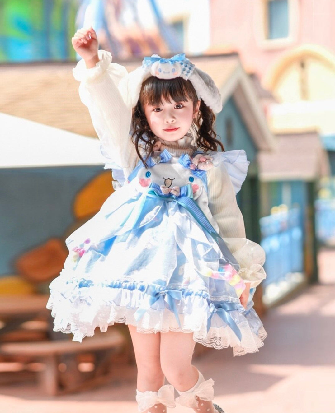 Girls Cinnamoroll Lace Dress