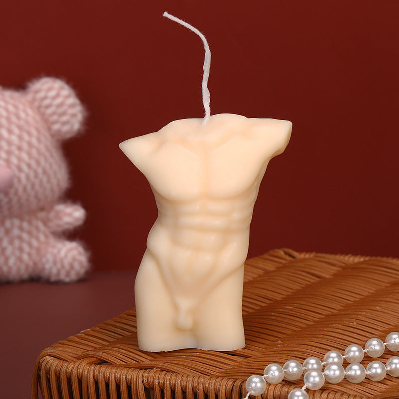 David Art Design Silicone Body Human Candle Mol Dmuscle Classic