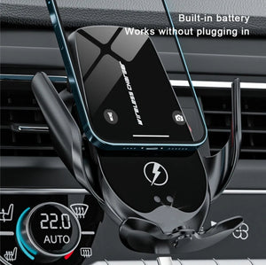 New-tech 15W Super-Fast Wireless Phone Charger/ Car Phone Holder